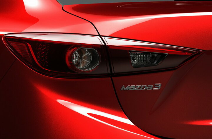 楽天市場】【UKマツダ純正】新型BM/BYアクセラ用mazda3オーナメント 