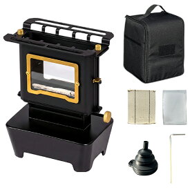 【お買い物マラソン12%オフ】 MGC UNIMIXY アイロンストーブ 卓上暖炉 キャンプ アウトドア ミニ オイル 灯油 小型 ポータブル ストーブ ランタン ウォーマー クッカー ヒーター 防災グッズ 卓上ランタン