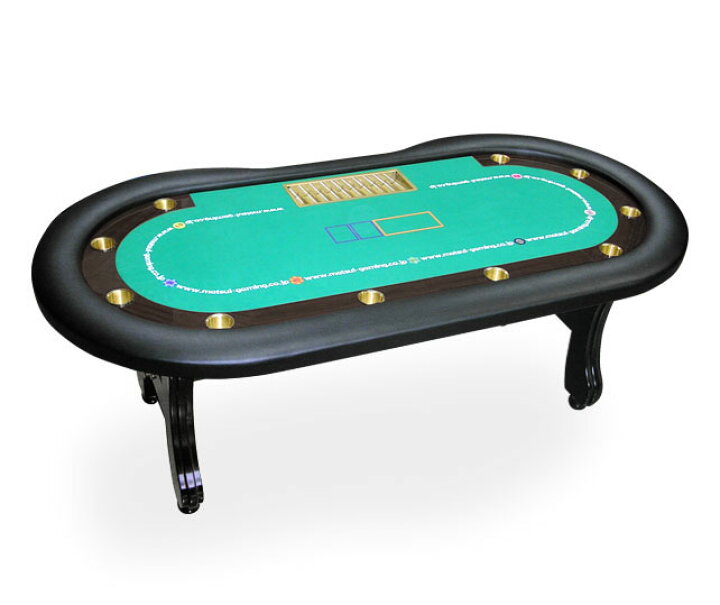 楽天市場】【カジノ用品】 トーナメントポーカーテーブル 【POKER 