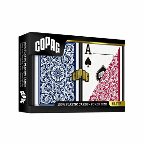 �y�g�����v�z�y�|�[�J�[�zCOPAG PLASTIC POKER SIZE JUMBO INDEX Red/Blue�i�R�p�b�O �|�[�J�[�T�C�Y �W�����{�C���f�b�N�X �u���[/���b�h�j