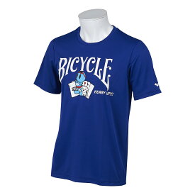 【トランプ】ARENA × BICYCLE T SHIRTS BLUE ≪ アリーナ × バイスクル Tシャツ ブルー ≫【ネコポス対応可】