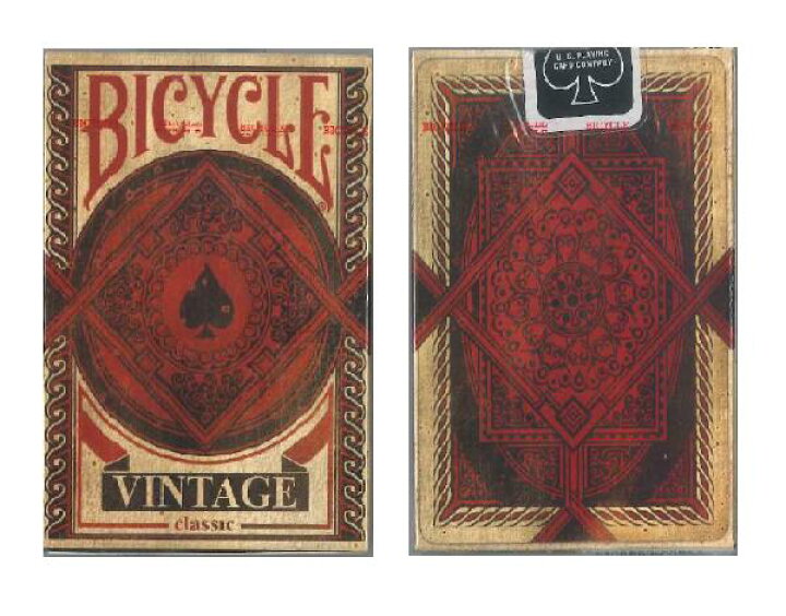 楽天市場】【トランプ】BICYCLE VINTAGE CLASSIC≪ バイスクル 