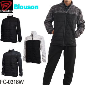 ゴルフウェア ボンディング ブルゾン ゴルフ メンズ 中綿 フリース 防寒 おしゃれ Founders Club ファウンダースクラブ FC-0318W