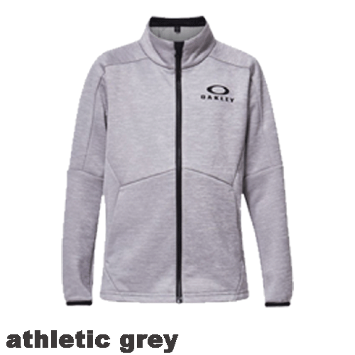 【あす楽】オークリー ジャージ ジャケット ジュニア 子供 トレーニングウェア スポーツウェア OAKLEY ENHANCE TECH JERSEY JKT YTR 1.7 FOA401608 正規販売特約店 スポーツエイティ OAKLEY セットアップ プルオーバー グレー Tech