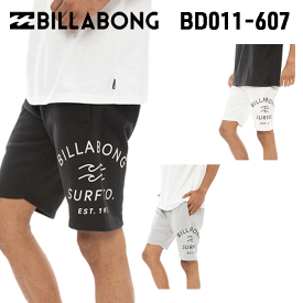 【即日発送】ビラボン ハーフパンツ スウェットショーツ メンズ BD011607 LOGO PRINT SHORTS ウォークパンツ ショートパンツ BILLABONG BD011-607 送料無料（代引き発送はできません）