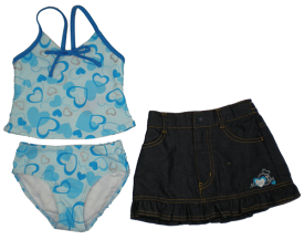 【即日発送】 水着 スイムウェア ガールズ 女の子 可愛い タンキニ水着 MOON SHOT 3116-632 送料無料（代引発送は出来ません）