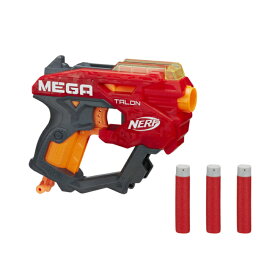 ナーフ 海外モデル オレンジトリガー Nストライク メガタロンブラスター Nerf Mega Talon Blaster E6182 並行輸入品 【 ハズブロ アキュストライク ミニサイズ 片手ガン 手ごろなサイズ コンパクト メガ メガダーツ ダーツガン ソフトダーツ スーパーセールナーフ】