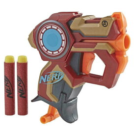 【並行輸入品】 ナーフ 海外モデル オレンジトリガー マイクロショット マーベル アイアンマン Nerf MicroShots Marvel Iron Man E3006 【 アベンジャーズ ミニサイズ 片手ガン 手ごろなサイズ コンパクト ダーツガン スーパーセールナーフ 】【メール便送料無料】