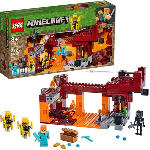 ysAiz S }CNtg 21154 uCYubWł̐킢 LEGO Minecraft The Blaze Bridge y SubN  ӏ RNV v[g a 蕨 J z
