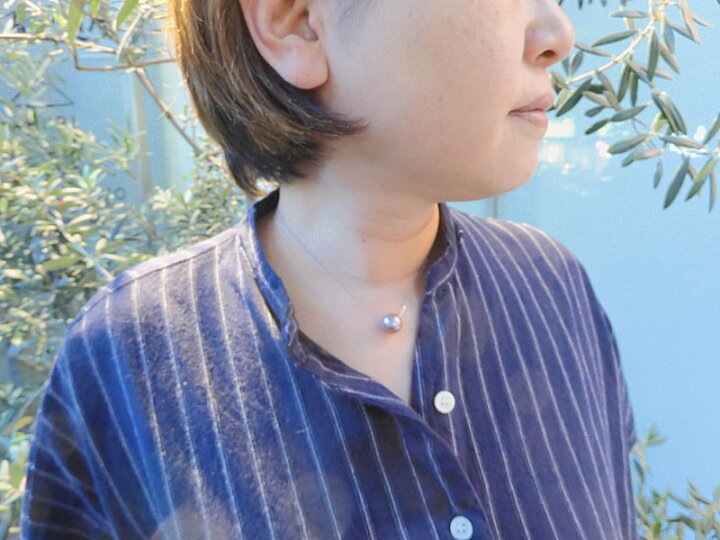 楽天市場】ナチュラルカラー 有核淡水真珠 パープルピンク 10-12mm SV 