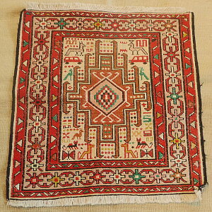 VNX}bN yVY 56x53cm Vi ^yXg[TCY@New Carpet from Perusia