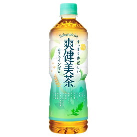 【ケース販売】【代金引換不可】爽健美茶 PET 600ml×24本コカ・コーラボトラーズジャパンお茶 カフェインゼロ　ヘルシー 爽やか 休憩水分補給 清涼飲料水 熱中症防止 熱中症対策 ミネラルケース売り 箱売り まとめ買い防災 保存食