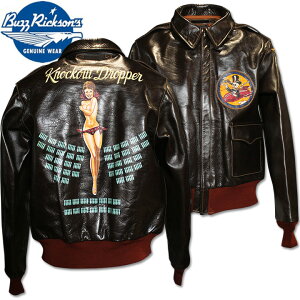 [2025AW�V��!]BUZZ RICKSON'S�i�o�Y���N�\���Y�j�t���C�g�W���P�b�g Type A-2 BUZZ RICKSON MFG. CO. �w85th BOMB. SQ./KNOCKOUT DROPPER�xBR80669