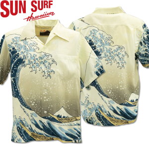 SUN SURFiTT[t×{̈ӏjAnVc HAWAIIAN SHIRT wk/_ސ쉫gx SS37651-105 Off WhitebAnVc Y ba h    G `[tbJ݃Vc [