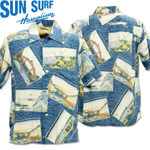 SUN SURFiTT[t×{̈ӏjAnVc HAWAIIAN SHIRTwk/]ˌ܌ixSS38469-128 NavybAnVc Y ba h    G `[tbJ݃Vc [100b