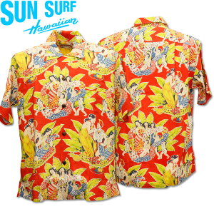SUN SURFiTT[tjAnVc HAWAIIAN SHIRTwSPECIAL EDITION/CELEBRATIONxSS38863-165 Redb50s Y J݃VcbBe[W nCA [Vc b][gVc 
