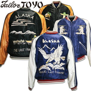 TAILOR TOYO�i�e�[���[���m�j�X�J�W���� ACETATE SUKA�wALASKAN EAGLE × DOG SLED�xTT15790-128 Navy/Black�b�X�J�W�����b�A���X�J