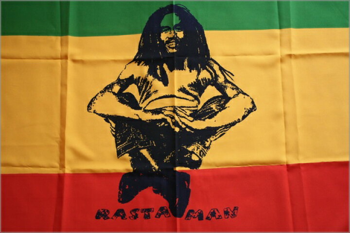 楽天市場】BIGフラッグBOB MARLEY/ボブ・マーリー1[RASTA]【インテリア 