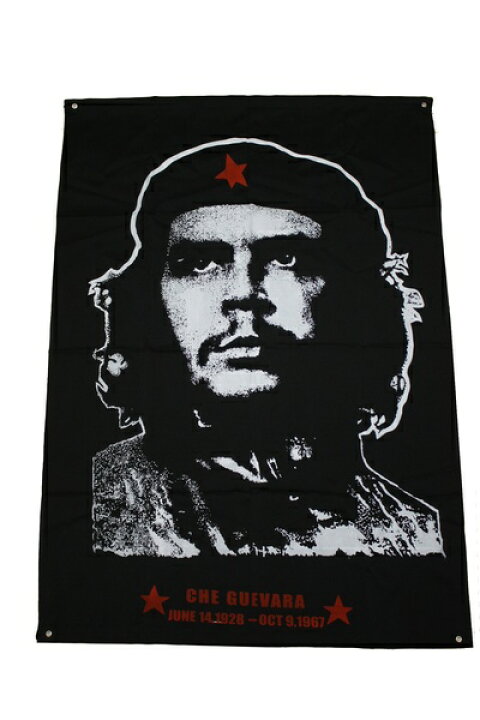 楽天市場】BIG フラッグ チェ・ゲバラ CHE GUEVARA BLK ブラック 