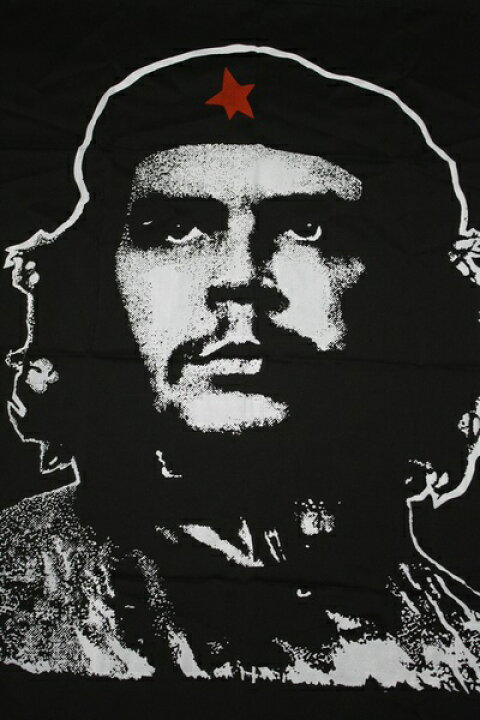 楽天市場 Big フラッグ チェ ゲバラ Che Guevara Blk ブラック インテリア タペストリー ゲバラ 革命家 壁掛け メール便可 あす楽 メリケンマーケット Street Wear