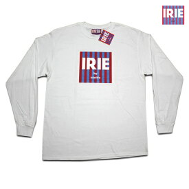 IRIE 長袖Tシャツ IRIE TAG L/S TEE WHT IRAW19021 ホワイト 【 2019 アイリー lrie Life ロンT / 定番 ロゴ /レゲエ / メンズ / 長袖 / ストリート / B系 / スケーター / サーフ / メール便可 / あす楽 】