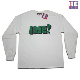 IRIE 長袖Tシャツ IRIE! L/S TEE WHT IRAW19024 ホワイト 【 2019 アイリー lrie Life ロンT / ロゴ /レゲエ / メンズ / 長袖 / ストリート / B系 / スケーター / サーフ / メール便可 / あす楽 】