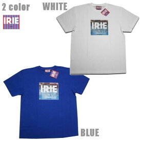 IRIE Tシャツ WATER SPLASH LOGO TEE IRSS2050 ホワイト ブルー 【 2020 アイリー lrie Life / レゲエ / メンズ ファッション / アイリー Tシャツ / レゲエ / ストリート / B系 / スケーター / アイリーライフ / サーフ / メール便可 / あす楽 】