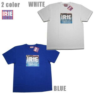 IRIE T�V���c WATER SPLASH LOGO TEE IRSS2050 �z���C�g �u���[ �y �A�C���[ lrie Life / ���Q�G / �����Y �t�@�b�V���� / �A�C���[ T�V���c / ���Q�G / �X�g���[�g / B�n / �X�P�[�^�[ / �A�C���[���C�t / �T�[�t