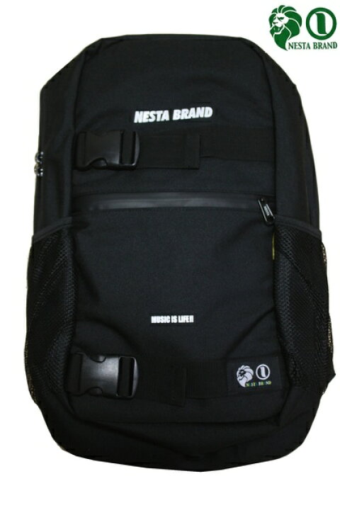 楽天市場】NESTA リュック バックパック NB-004 ブラック BLK 