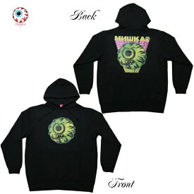 MISHKA パーカー BAD TRIP HOODIE M1000H ブラック 黒【 2021 ミシカ フーディー / プルオーバーパーカー / メンズ ROCK PUNK HIPHOP / スケーター / ストリート / スケート / あす楽 】