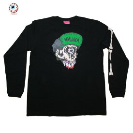 MISHKA 長袖Tシャツ CYCO PUNX LS TEE M1020L ブラック 黒【 2022 ミシカ Tシャツ / メンズ ROCK PUNK HIPHOP / スケーター / ストリート ロンT / メール便可 / あす楽 】