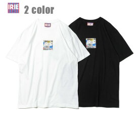 IRIE Tシャツ RECORD BOX LOGO TEE IRHA22SP005 ホワイト ブラック【 10周年記念 2022 アイリー lrie Life / レゲエ / メンズ / アイリー Tシャツ / レゲエ ダンス / ジャマイカ ストリート / B系 / スケーター / アイリーライフ / サーフ / メール便可 / あす楽 】