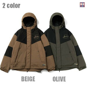 IRIE �W���P�b�g 2TONE PUFF SHELL JACKET IRAW23041 �x�[�W�� �I���[�u �y 2023 �A�C���[ lrie Life �V�F���W���P�b�g / �n�t�W���P�b�g �A�E�^�[ / ���Q�G / �����Y / ���Q�G / �X�g���[�g / �X�P�[�^�[ / �A�C