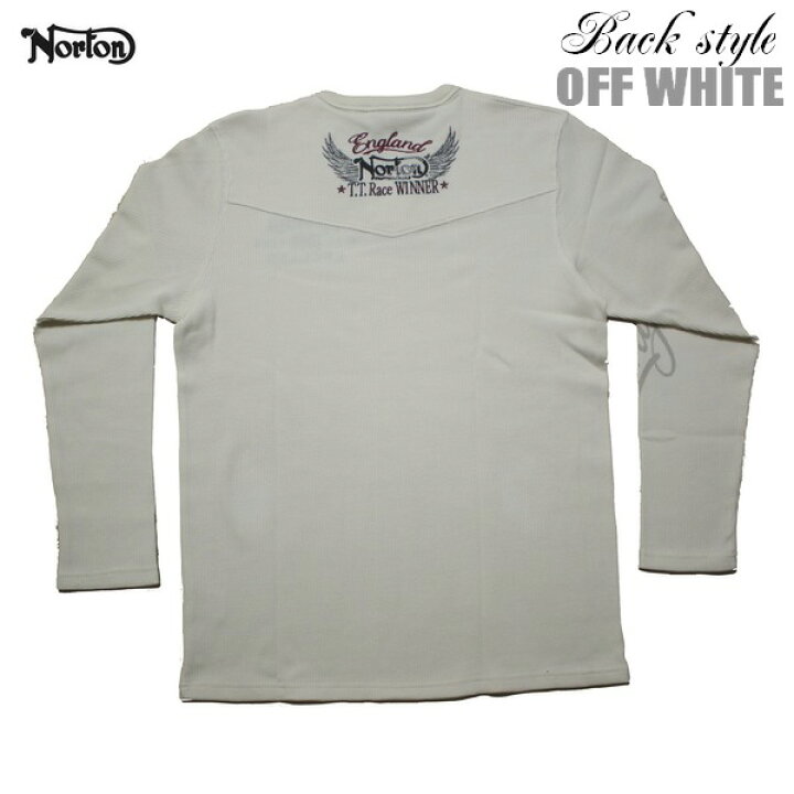 楽天市場】Norton サーマル長袖Tシャツ ベーシックサーマルロンT 