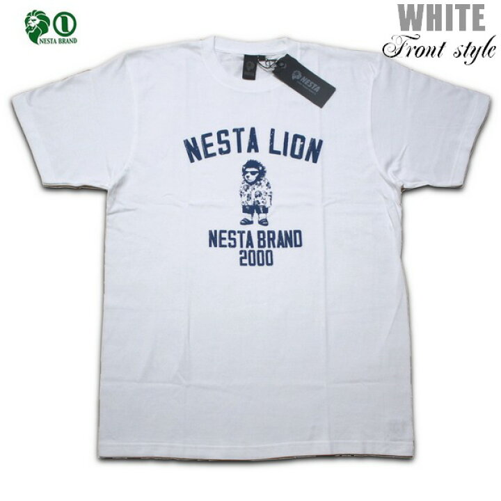 楽天市場】NESTA Tシャツ ネスタライオンレゲエTEE JPN加工 232NB1064  