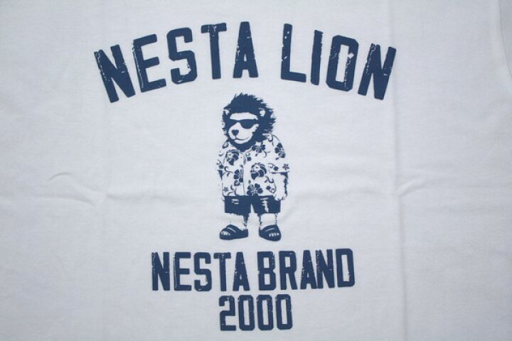 楽天市場】NESTA Tシャツ ネスタライオンレゲエTEE JPN加工 232NB1064  
