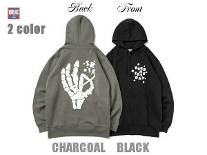 IRIE �p�[�J�[ HERB A IRIE DAY HOODIE IRAW24039 �`���R�[���O���[ �u���b�N�y 2024 �A�C���[ lrie Life �X�E�F�b�g / �v���I�[�o�[ �p�[�J�[ / ���Q�G / �����Y / �W���}�C�J / �X�g���[�g �_���X / B�n / �X�P