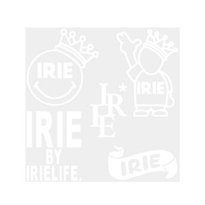 IRIE JbeBOXebJ[ CUTTING STICKER SET IRSS24001 zCg y 2024 AC[ lrie Life / QG /  oCN M^[ T[t{[h / AC[ XebJ[ V[ / QG / Xg[g / X^
