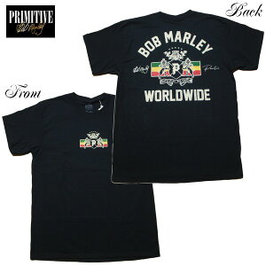 PRIMITIVE �y �v���~�e�B�u �z×BOB MARLEY �R���{T�V���c HERITAGE TEE OSPR24BM2 �u���b�N ���y 2024 T�V���c / �����Y T�V���c ���S / �{�u�}�[���[ ���Q�G ���X�^ �X�P�[�^�[ �X�P�{�[ �X�g���[�g / B�n / ��