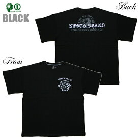 NESTA Tシャツ ライオンワッペンオーバーシルエットTEE 242NB1006 ブラック 黒 【 2024 メンズ Tシャツ / ネスタ 半袖 / レゲエ / ジャマイカ B系 / スケーター ストリート / ネスタブランド / NESTABRAND / メール便可 / あす楽 】