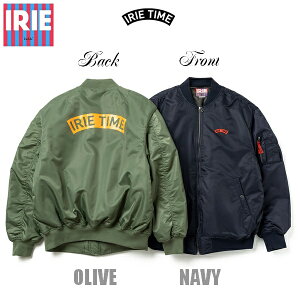 IRIE �W���P�b�g IRIE TIME MA1 JACKET IRAW25031 �I���[�u �l�C�r�[�y 2025 �A�C���[ lrie Life �t���C�g�W���P�b�g / �~���^���[�W���P�b�g �A�E�^�[ / ���Q�G / �����Y / ���Q�G / �X�g���[�g / �X�P�[�^�[ /