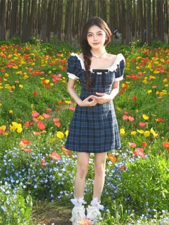 楽天市場】購入15％-30%OFF チェック柄 かわいい ワンピース 