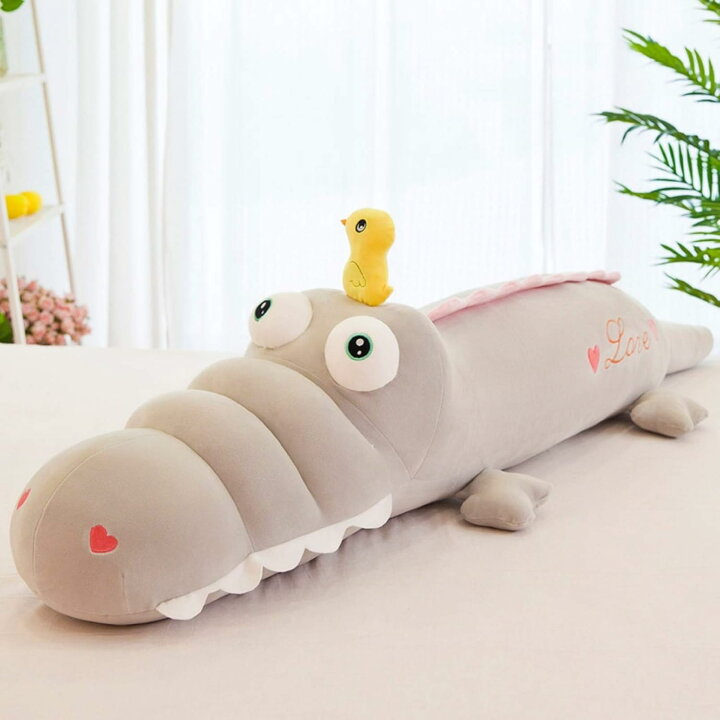 楽天市場】枕抱き枕 ぬいぐるみ ロング枕 ふわふわぬいぐるみ 