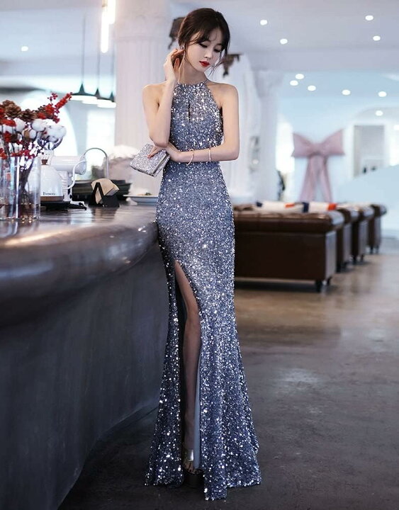 楽天市場】レディース マーメイドドレス パーティードレス ドレス  