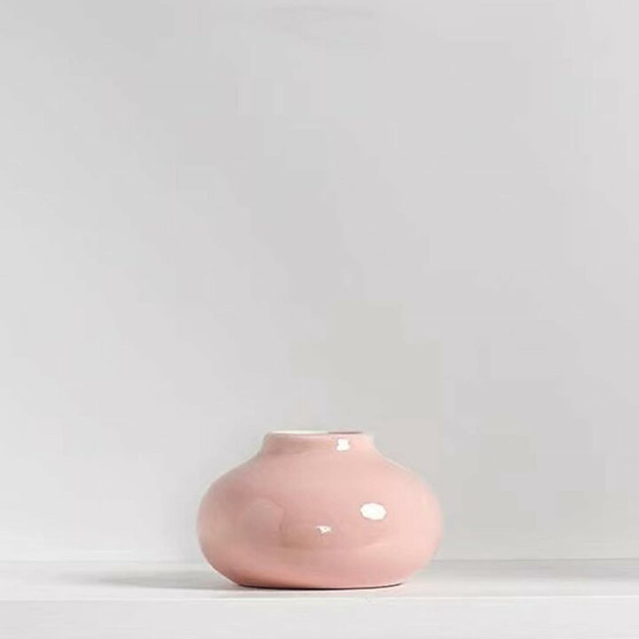 楽天市場】花瓶 ミニ 陶器 かびん INS風 インテリア 一輪挿し 小さめ 