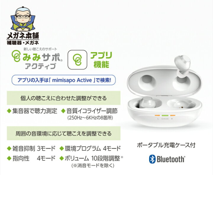 楽天市場】【整備済み品】高性能集音器 みみサポアクティブ 充電式 