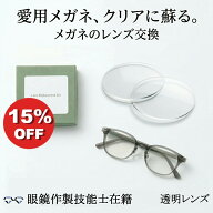 【10%OFFクーポン+P10倍!】【無料配送キット】透明 メガネ レンズ交換 他店フレームOK！ イトーレンズ HO…