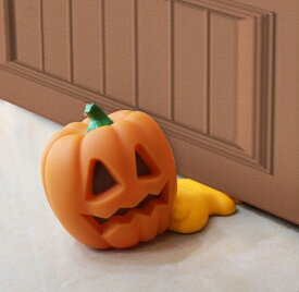 ドアストップ ドアストッパー 室内 玄関 ドア止め　おしゃれ　かぼちゃ　カボチャ　ハロウィーン　かわいい　アンティーク　韓国　雑貨　北欧 飾り　置き物　可愛い　子ども部屋　リビング　インテリア