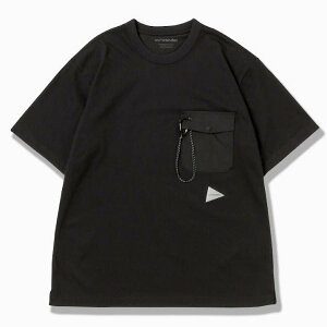 �A���h�����_�[ AND WANDER pocket T AW5745184094-010BKL [T�V���c]