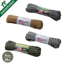 【マラソン期間クーポン対象】アトウッドロープ Atwood Rope MFG. パラコード 4mm/30m 44021 [ロープ ガイライン]